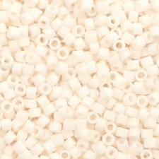 Miyuki delica Beads 11/0 - Matted opaque bisque white DB-1510-1